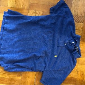 Blue polo short sleeve